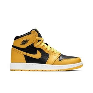 women’s size 7.5 Jordan ones in color Pollen